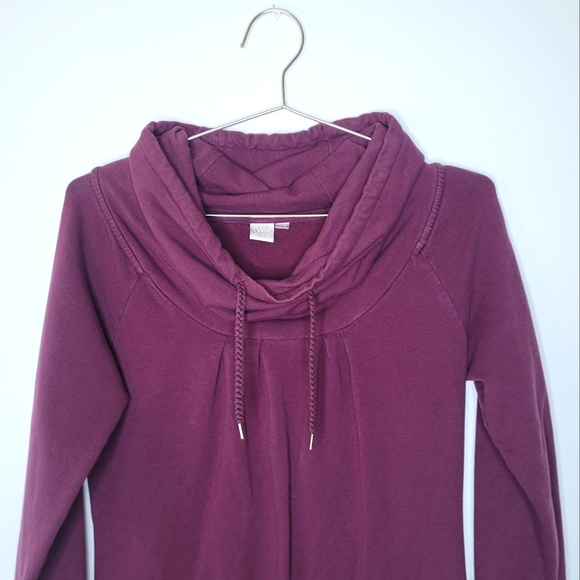 2/$25 🌿 | twik | Burgundy Pullover Hoodie Dress - Picture 2 of 3